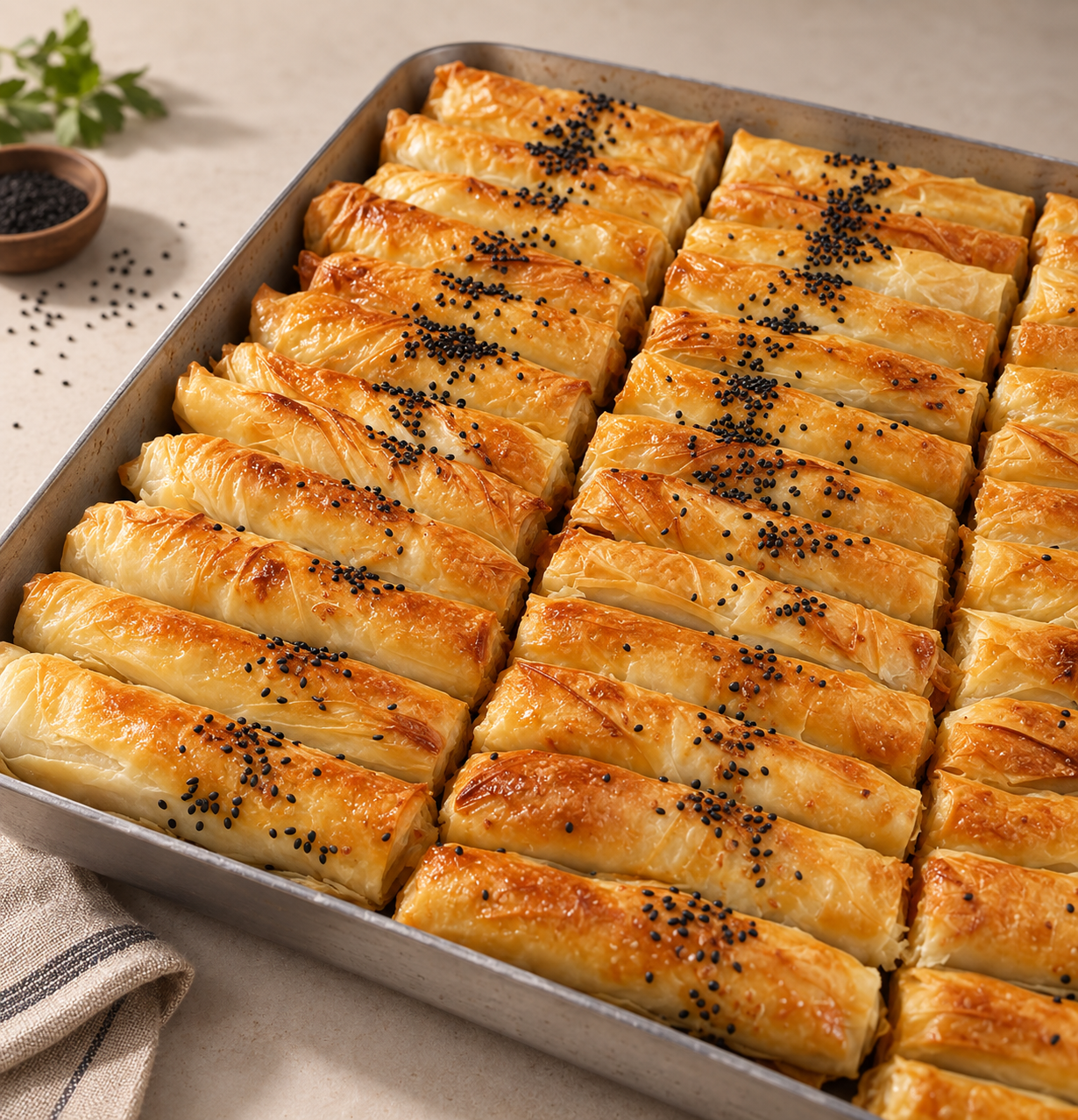 Kıymalı Kol Böreği